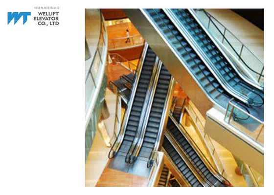 800mm Step Width Shopping Mall Escalator With Aluminum Alloy Die Cast Material
